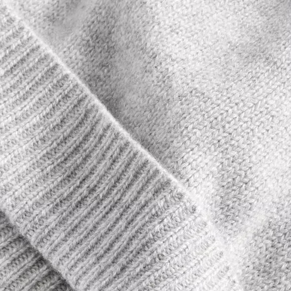 NEW Women's Charter Club Bright Iced Heather Grey Cuffed Beanie NWT - Picture 2 of 4